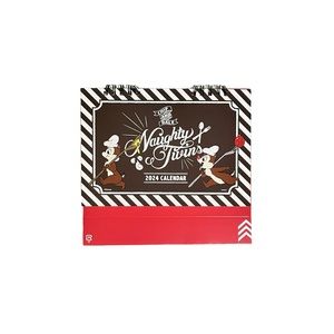 Daiso x Disney Chip ‘n Dale Naughty Twins 2024 Desk Calendar